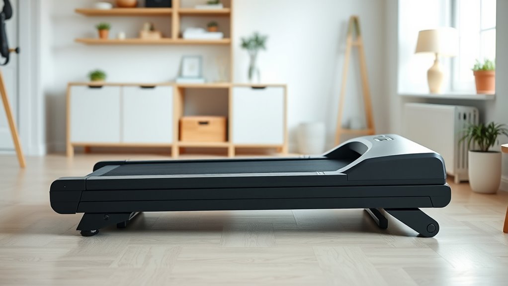 space saving high performance treadmills