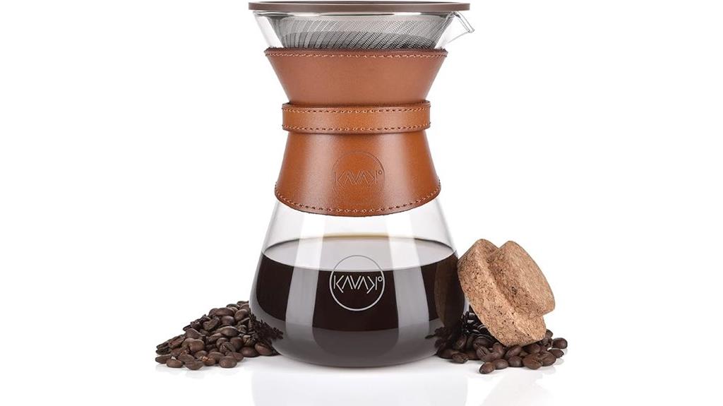 stainless steel filter set