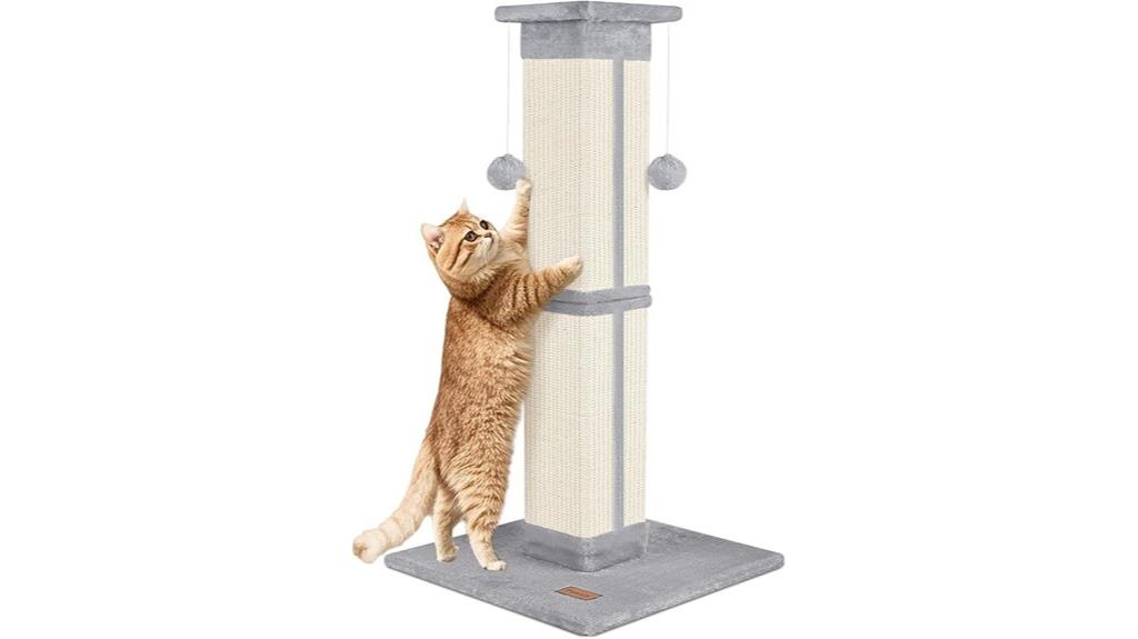 tall indoor cat scratching post