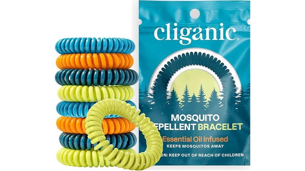 ten pack mosquito repellent bracelets