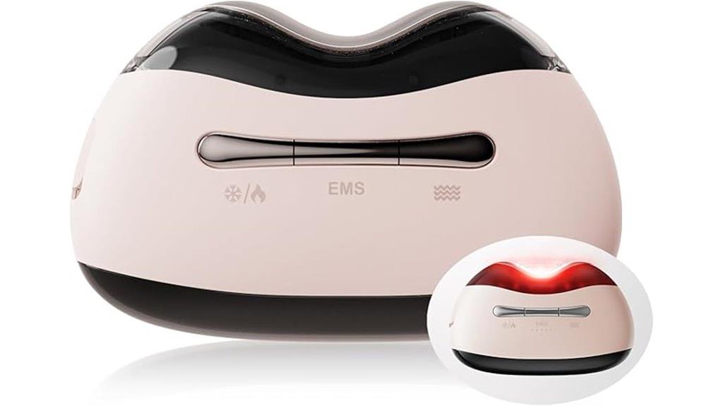 thermal micro current facial device