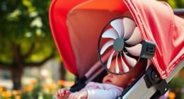 top baby stroller cooling fans