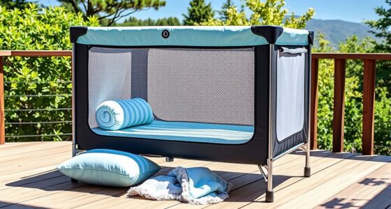 top portable travel cribs