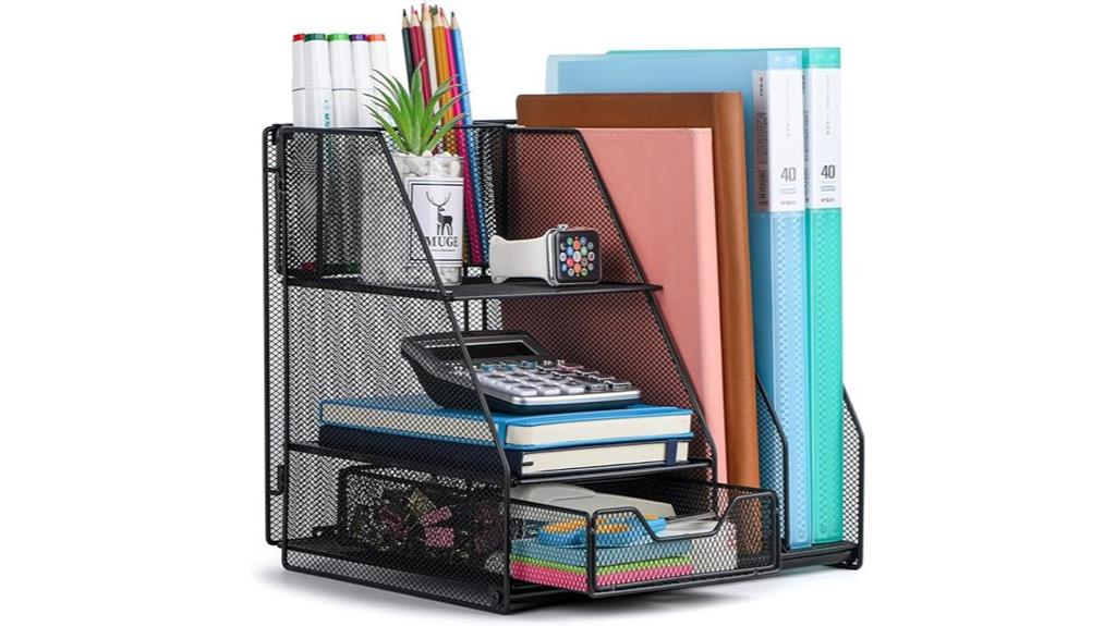 two tier letter tray