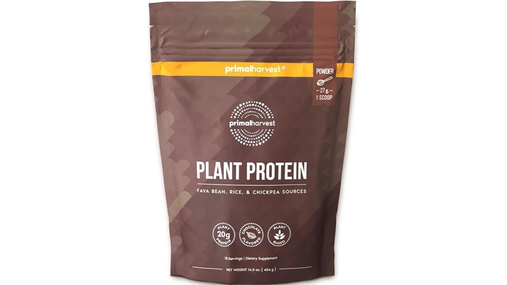 vegan protein powder package