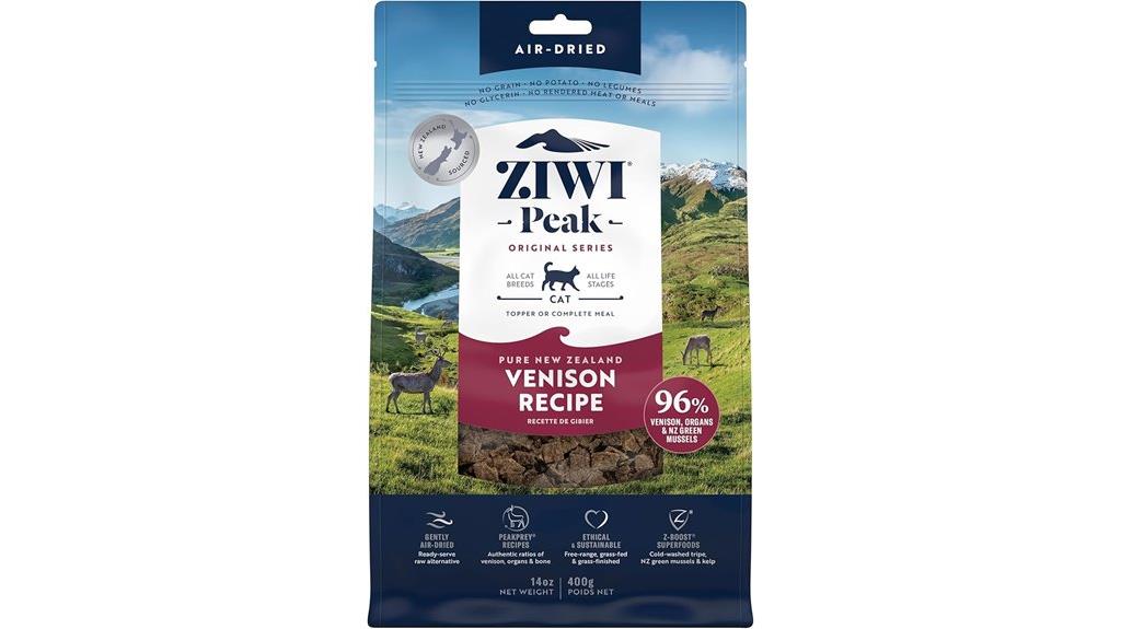 venison air dried cat food