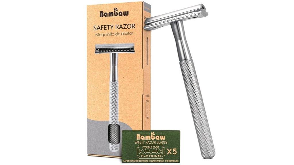 versatile double edge razor