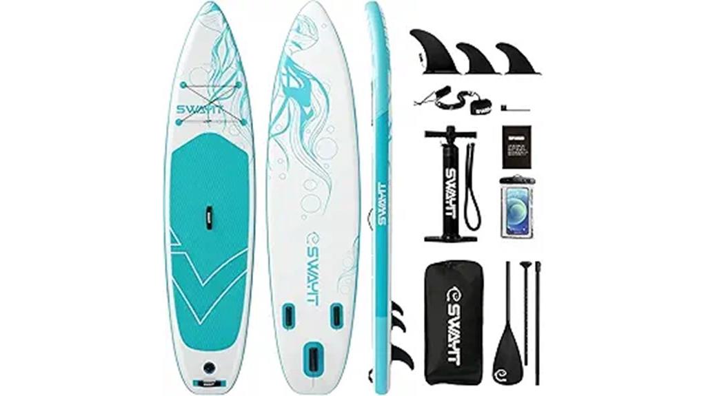versatile inflatable paddle board