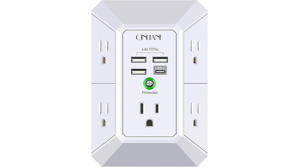 wall charger surge protector