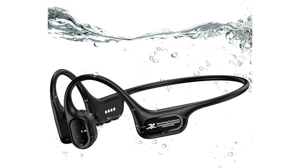 waterproof mp3 swimming earbuds