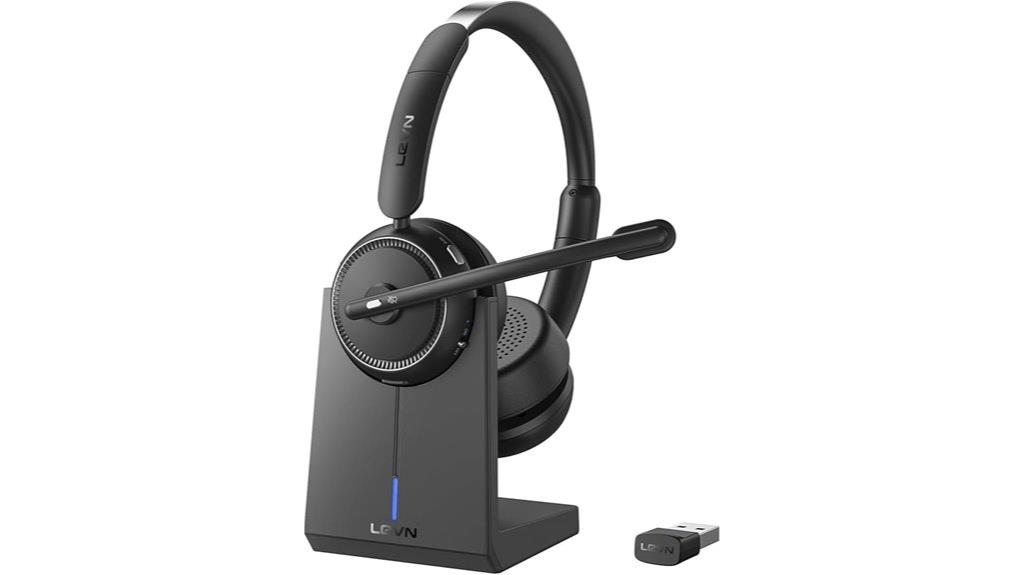 wireless bluetooth headset with mic