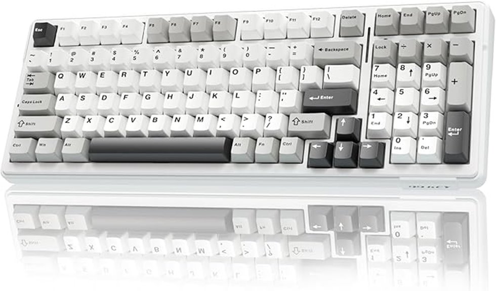 wireless mechanical keyboard tri mode