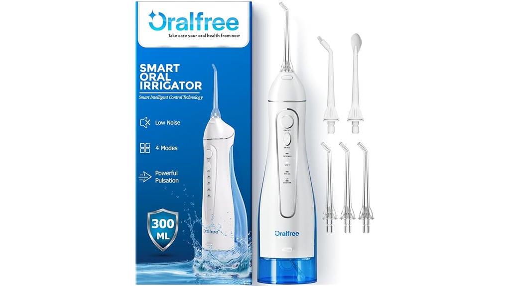 wireless oral water flosser