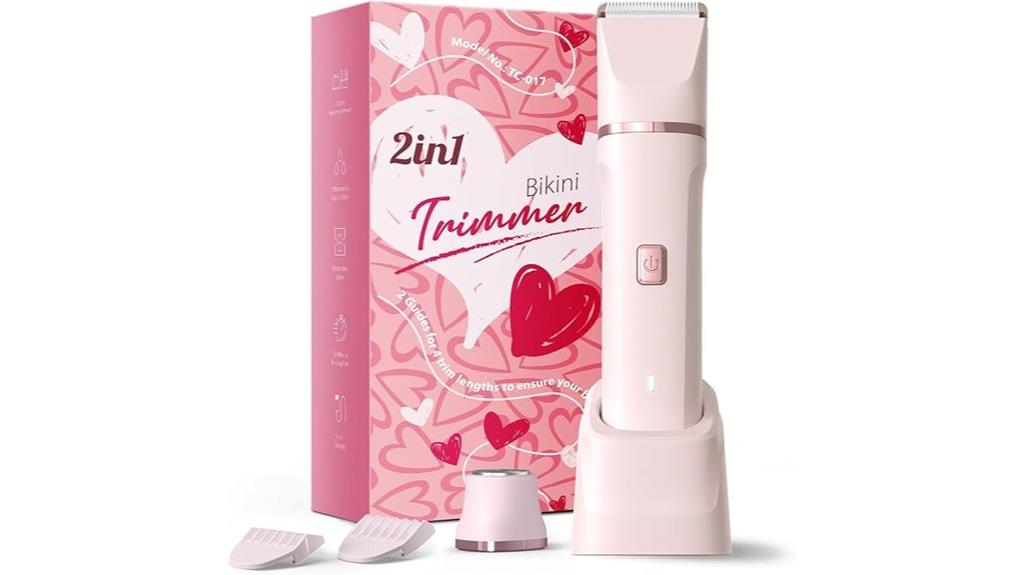women s cordless waterproof trimmer
