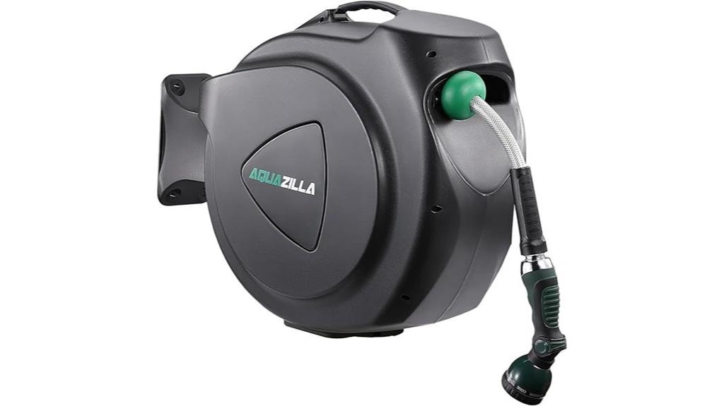 100ft wall mount hose reel