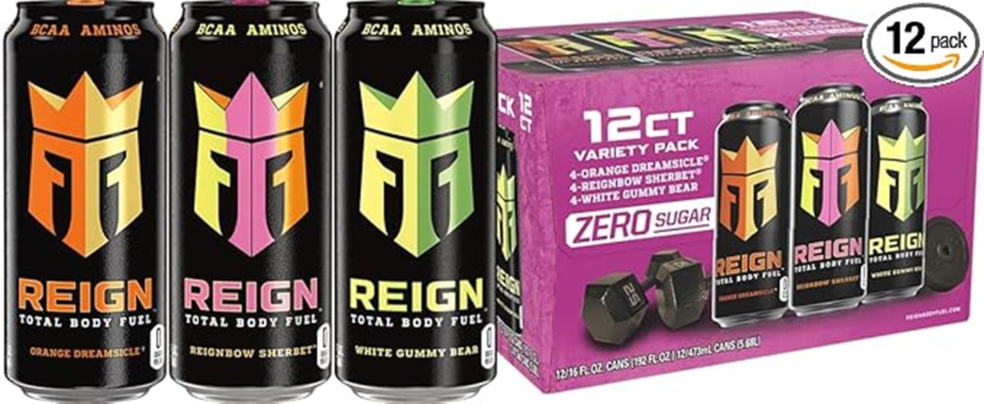 12 pack variety energy drinks