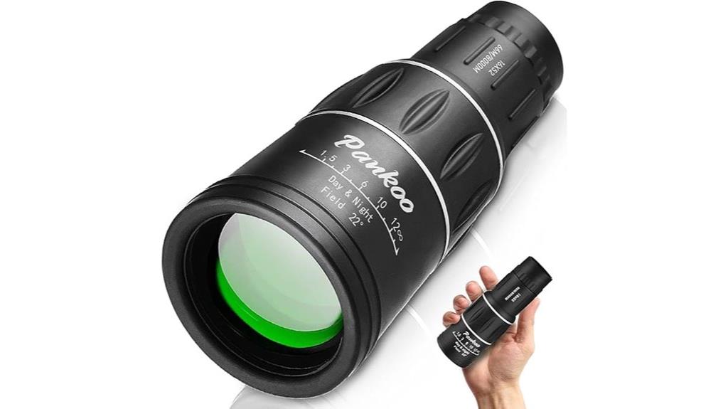 16x52 monocular scope