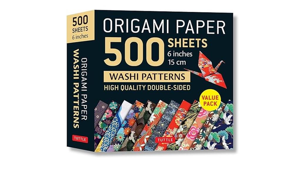 500 washi pattern sheets