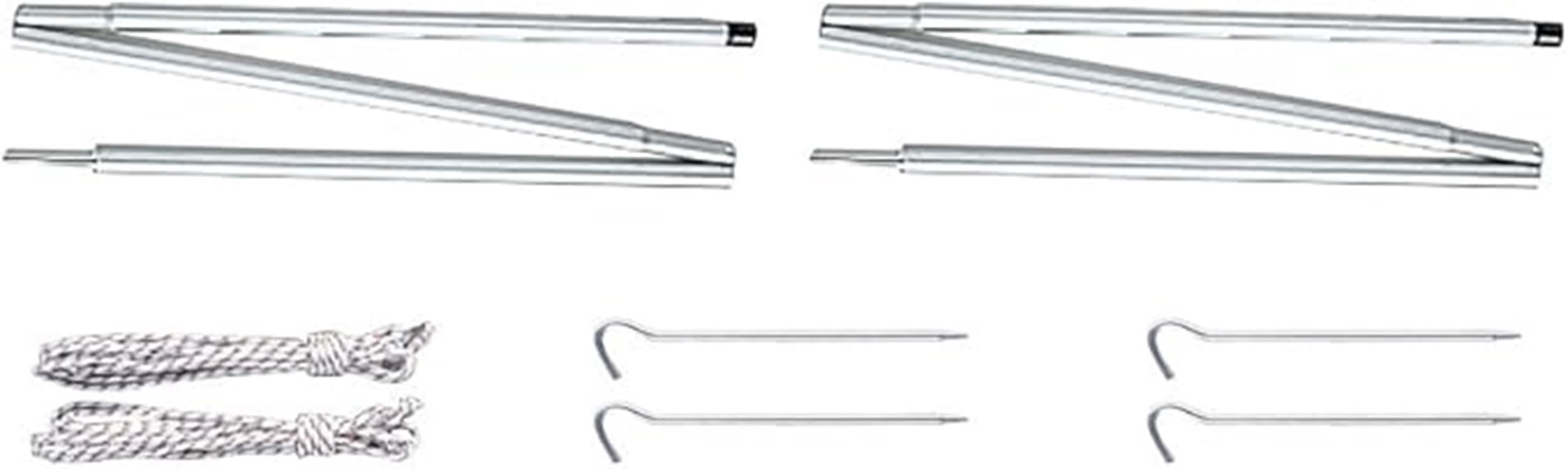 adjustable camping tent poles