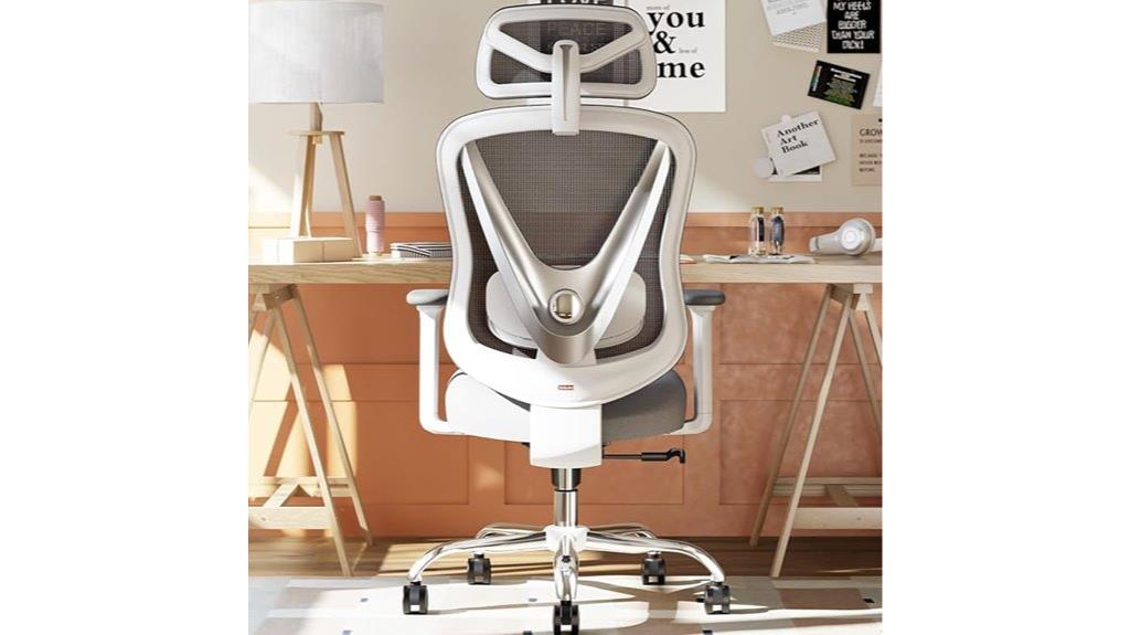adjustable lumbar armchair