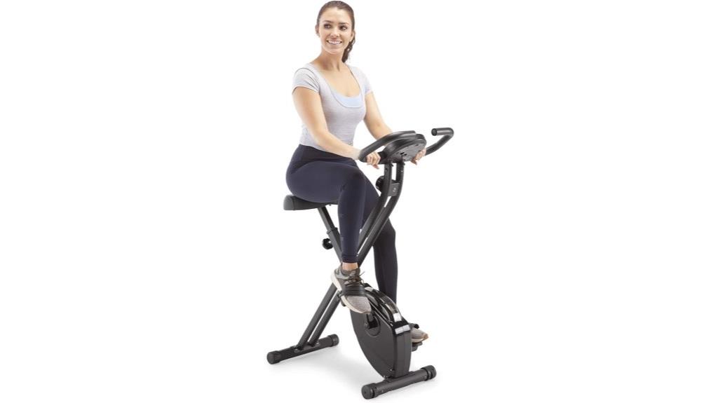 adjustable resistance upright bike