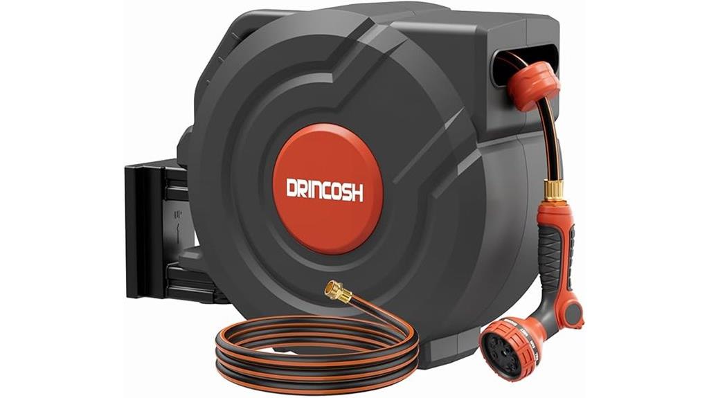 adjustable retractable garden hose