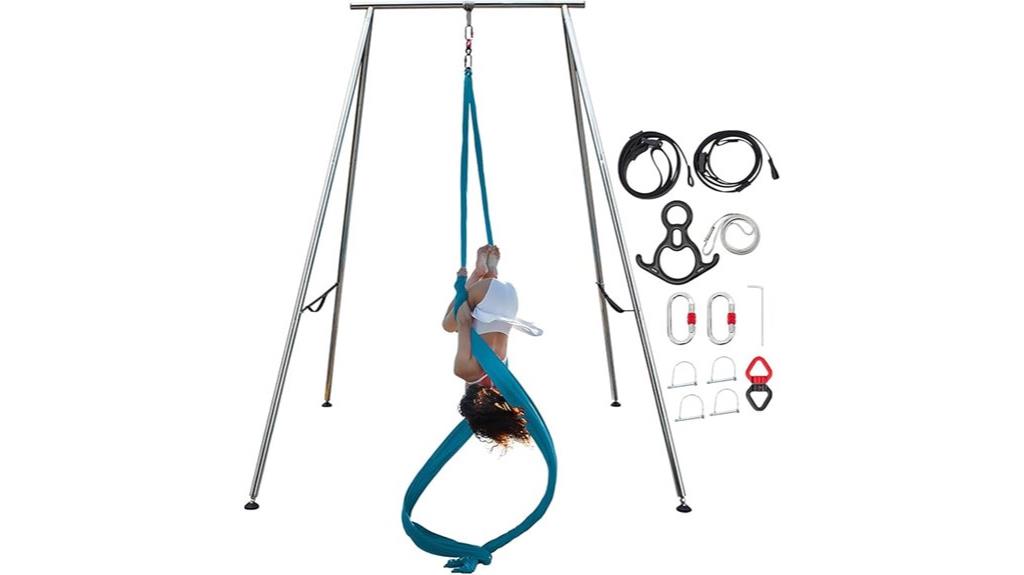 adjustable yoga frame hammock