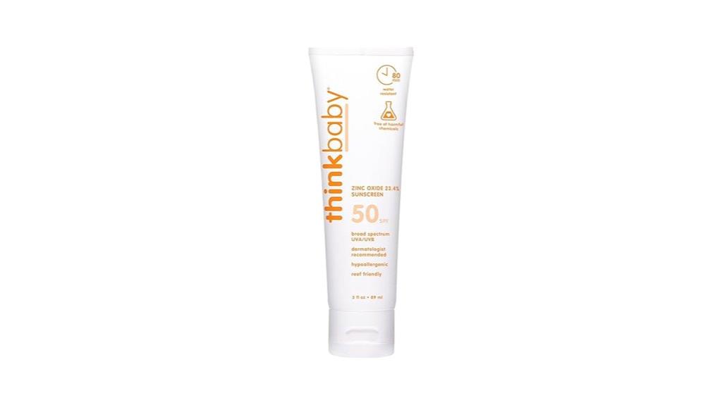 baby mineral sunscreen spf 50