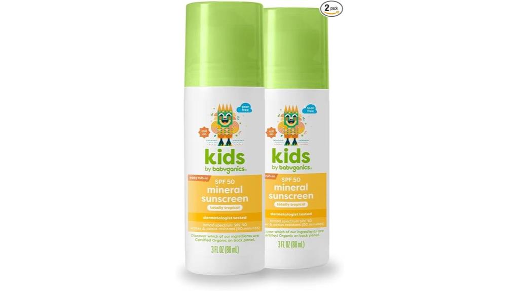 babyganics mineral sunscreen roller