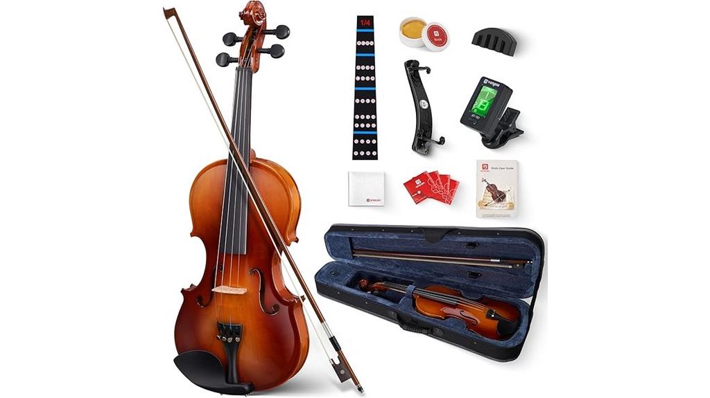 beginner 1 4 violin set