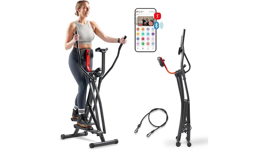 bluetooth adjustable elliptical