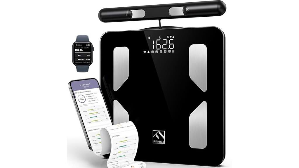 bluetooth enabled body composition scale