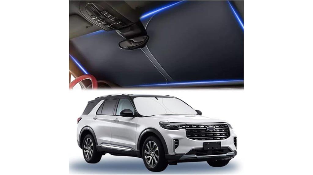 car sunshade with bag