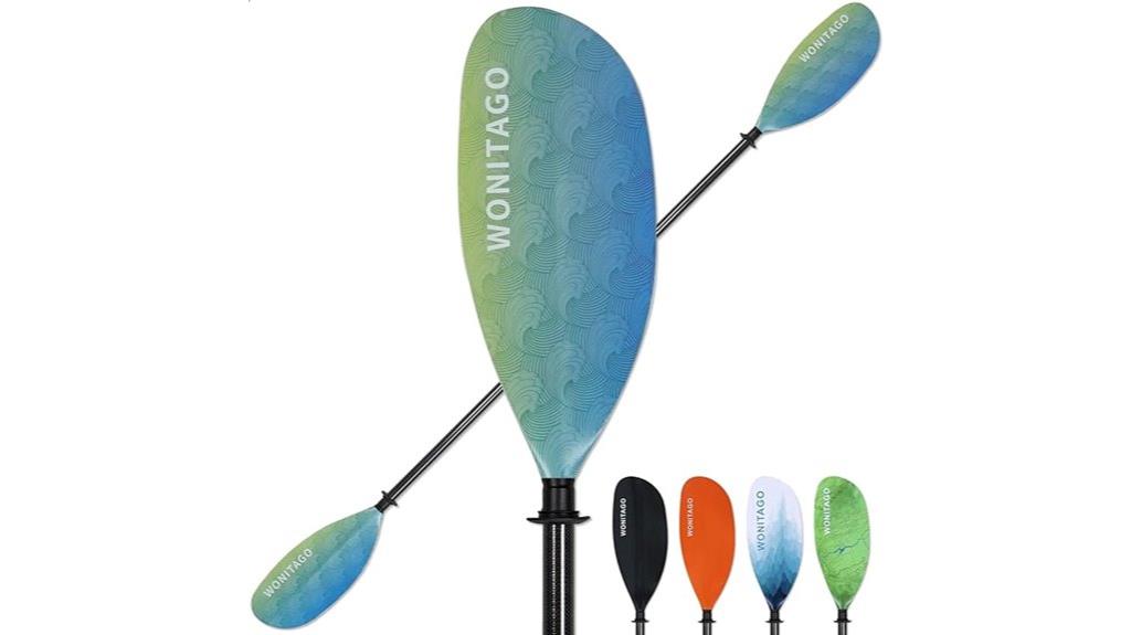 carbon fiber kayak paddle