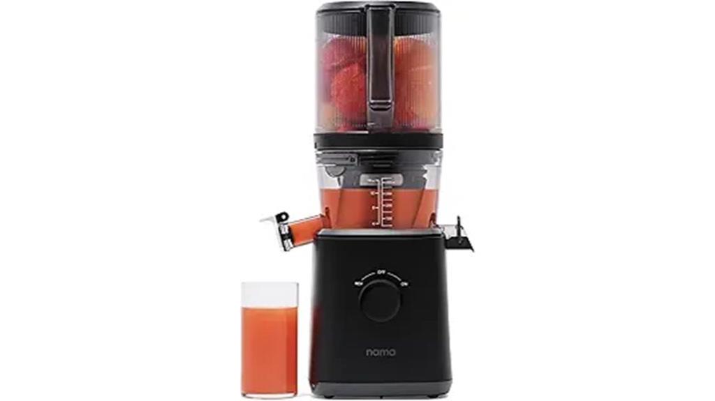 cold press juicer hopper