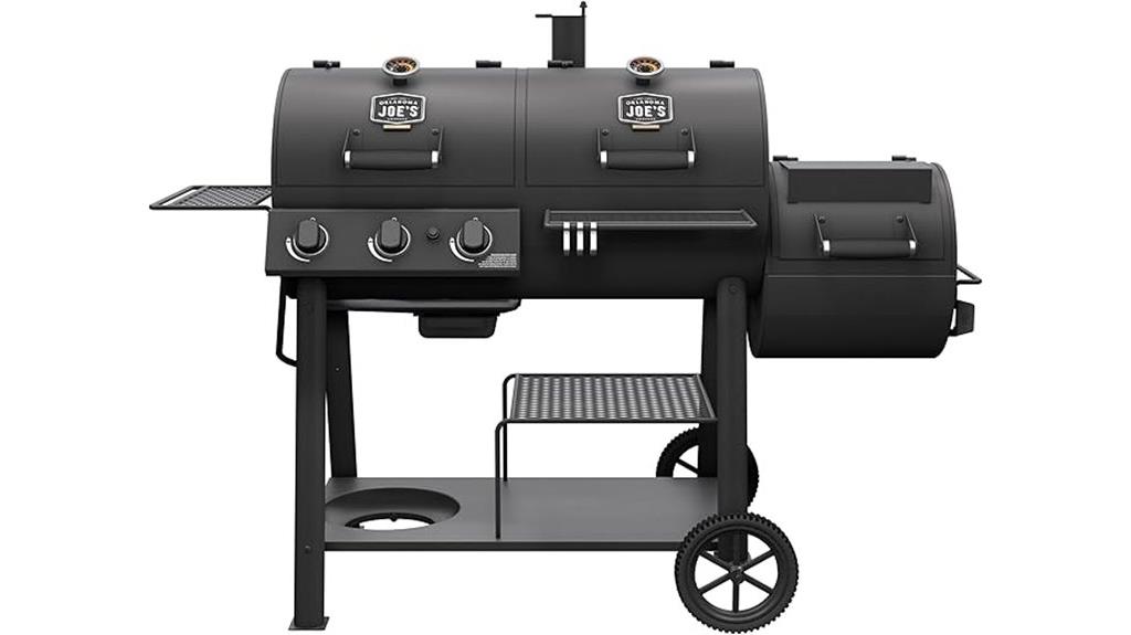 combo smoker and grill
