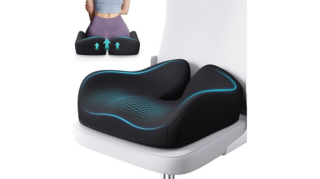 comfortable memory foam cushion