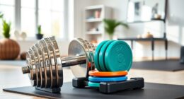 compact adjustable dumbbell sets
