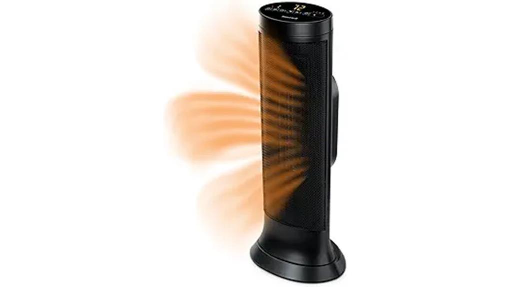 compact ceramic tower heater