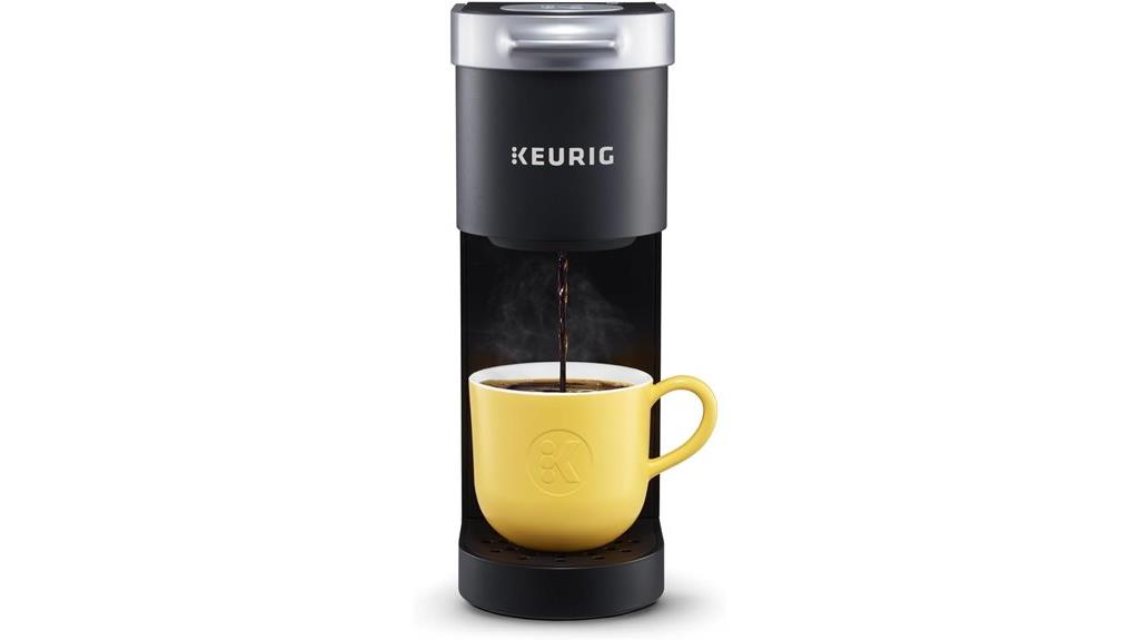 compact coffee maker with storage