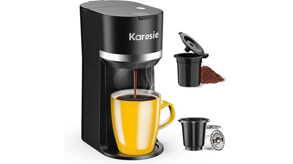compact k cup coffee maker