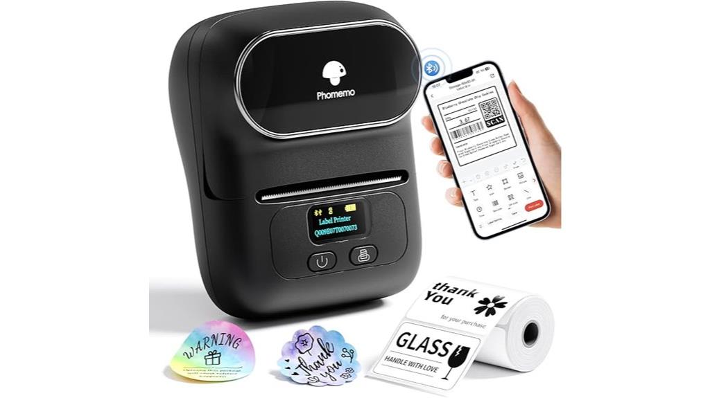 compact small business label printer