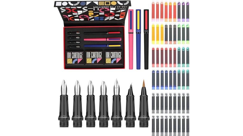 complete 64 piece calligraphy kit