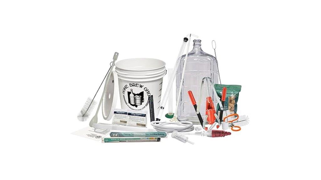 complete 6 gallon wine kit