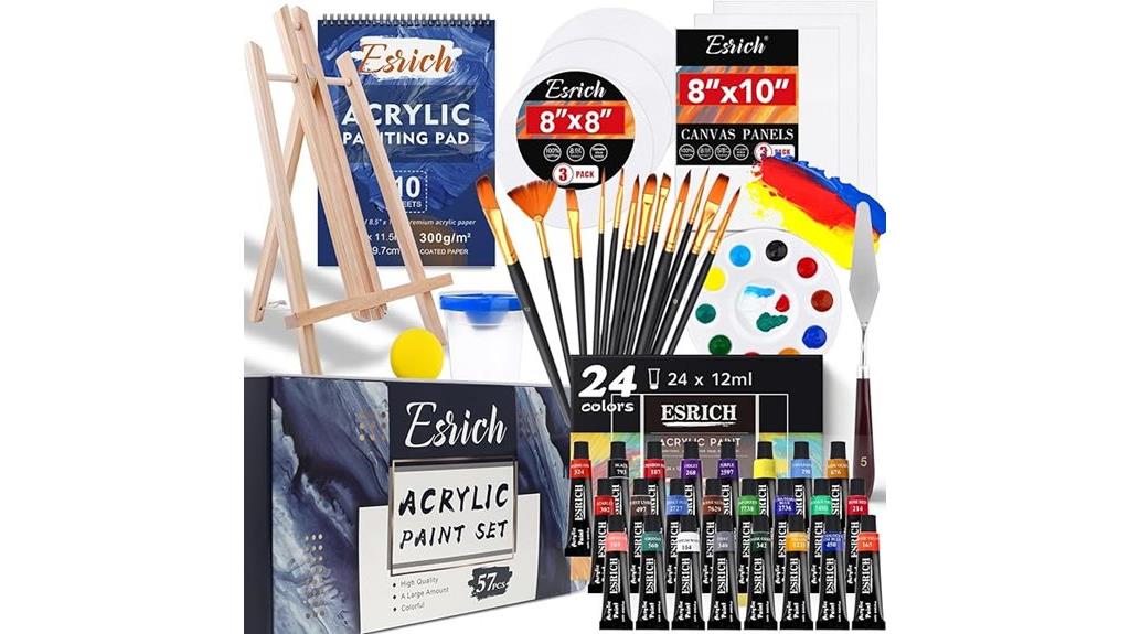 complete artist painting kit