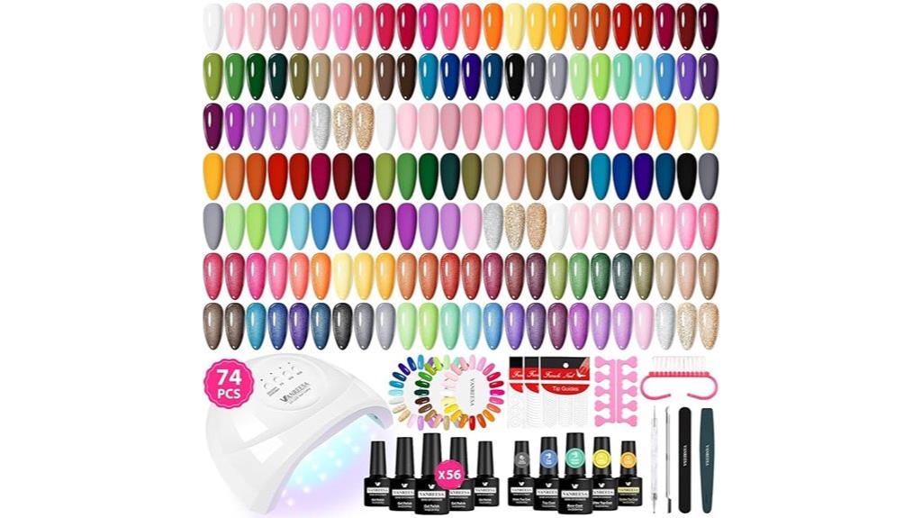 complete gel nail polish set