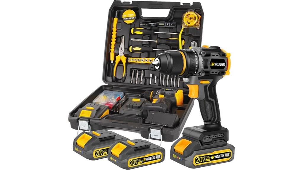 comprehensive cordless drill kit