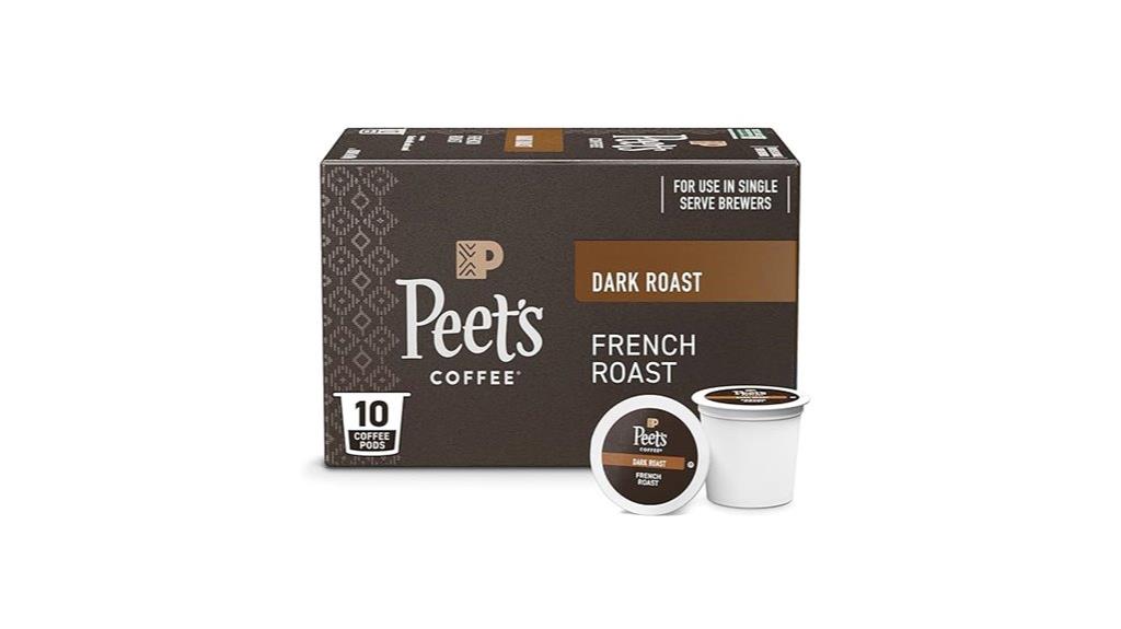 dark roast coffee pods