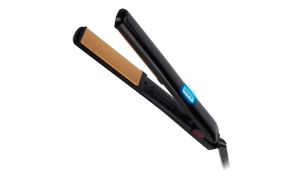 digital ceramic hairstyling iron