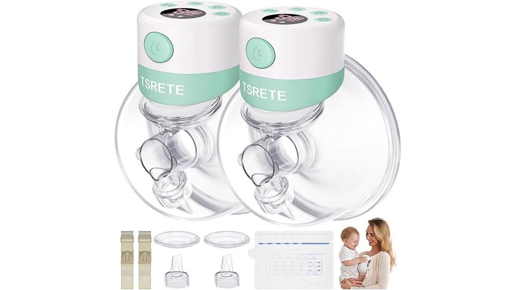 double wearable breast pump